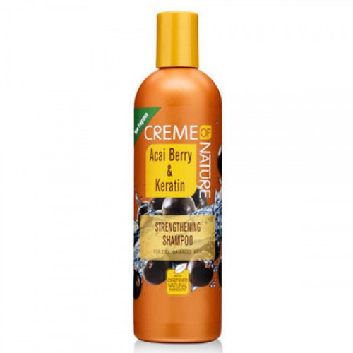 Creme of Nature Acai Berry & Keratin Strengthening Shampoo 12oz
